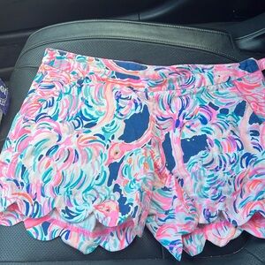 Lilly Pulitzer sz 2 ostrich shorts